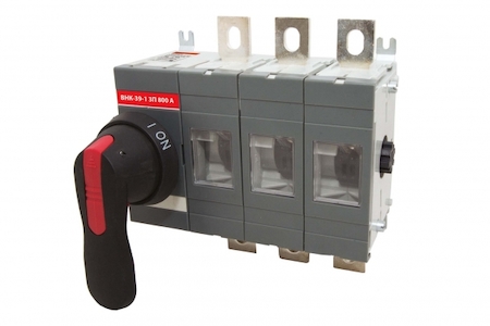 TDM ELECTRIC SQ0744-0007 Рубильник ВНК-39-1 3П 800А с установленной фронтальной ручкой управления TDM